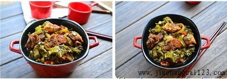 酸菜炖排骨步骤8