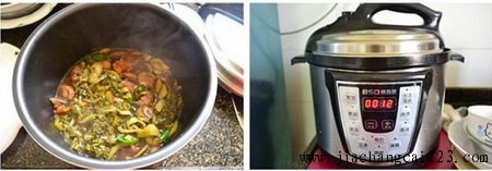 酸菜炖排骨步骤7