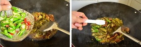 酸菜炖排骨步骤6