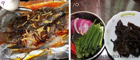 酱烤福寿鱼的做法步骤9-10
