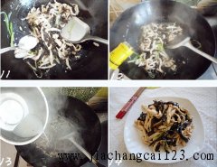 酱瓜炒鸡丝的做法