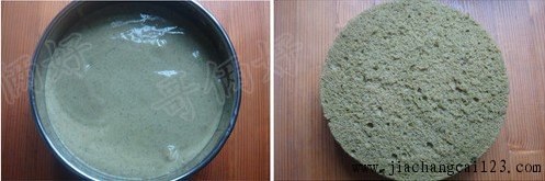 草莓抹茶生日蛋糕步骤1-2