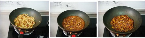 香菇鸡丁捞面步骤9