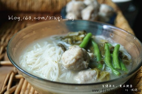 鱼丸面