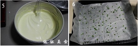 葱香肉松蛋糕卷步骤5-6