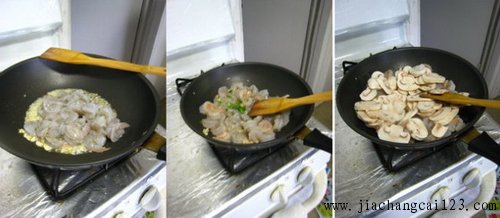 大虾炒面步骤4-6