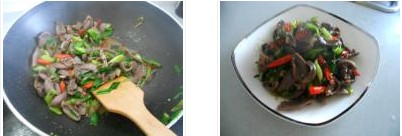 辣炒鲜鸭胗的做法
