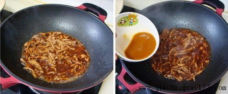 京酱肉丝步骤5-6