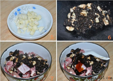 豆鼓蒸排骨的做法