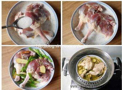 香酥鸭腿的做法