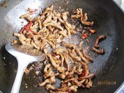 煸牛肉肉丝的做法步骤