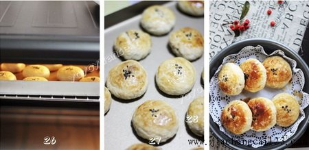 肉松酥饼步骤9