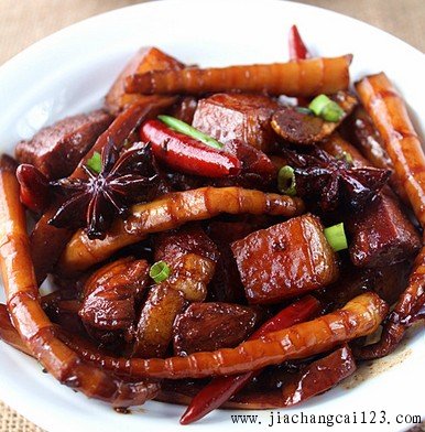 笋尖烧肉的做法