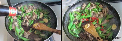 杭椒小炒牛肉的做法步骤11-12