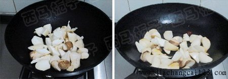 红烧杏鲍菇步骤5-6