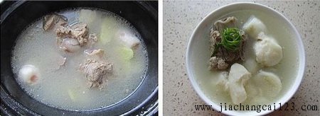 毛薯棒骨汤步骤7-8