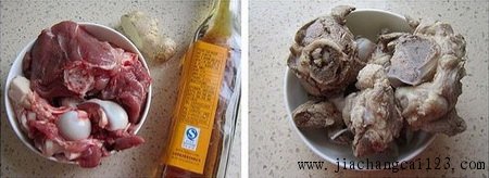 毛薯棒骨汤步骤1-2