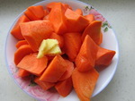 干豇豆胡萝卜炖牛排骨步骤3