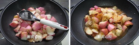 五花肉烧小水萝卜步骤3
