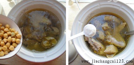 鹰嘴豆炖土鸡步骤9-10