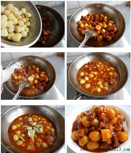 酱焖肉土豆步骤6